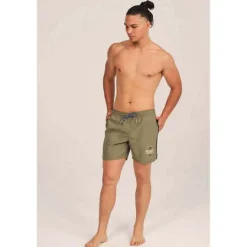 BAÑADOR HOMBRE LARGO CAQUI