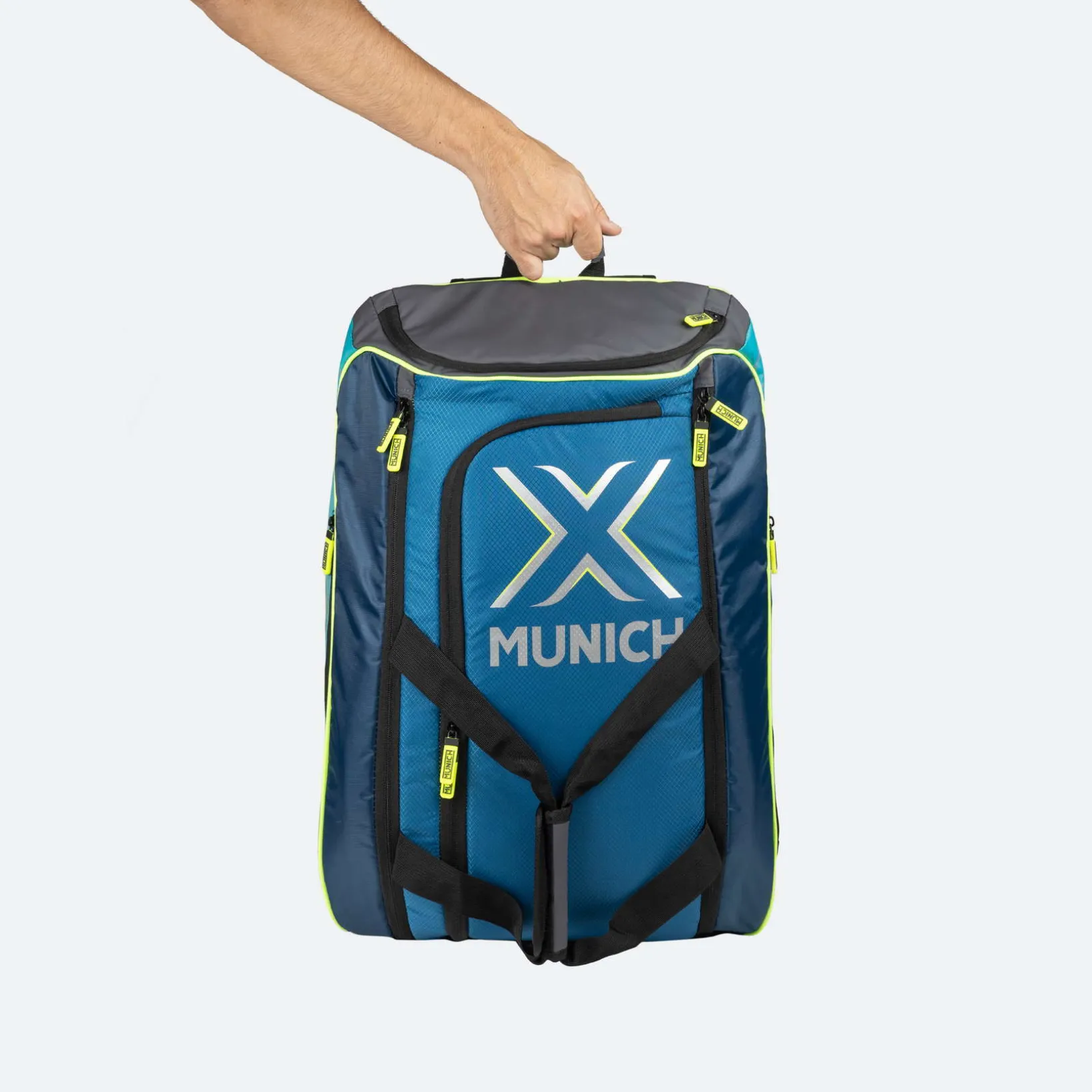 BASIC TRAINING BACKPACK BLUE & LIMA FLUOR