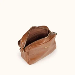 BLOCK CROCO FW25 CROSSBODY CAMERA C/BROWN