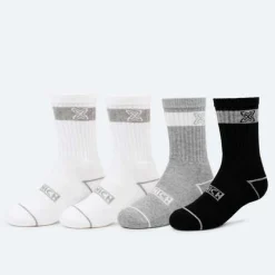 Calcetines MUNICH crew sport de algodón-poliéster-espandex mix