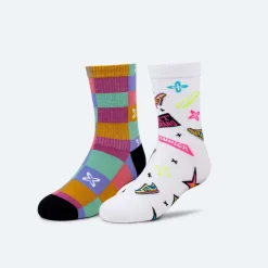 Calcetines MUNICH fashion socks largo de algodón-poliamida-elastano funny