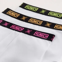 Calzonzillos MUNICH boxer de algodón-eslastano blanco