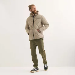 Chaqueta MUNICH Cloud lifestyle hombre de poliéster camel