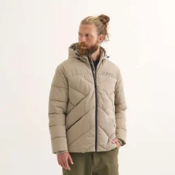 Chaqueta MUNICH Cloud lifestyle hombre de poliéster camel