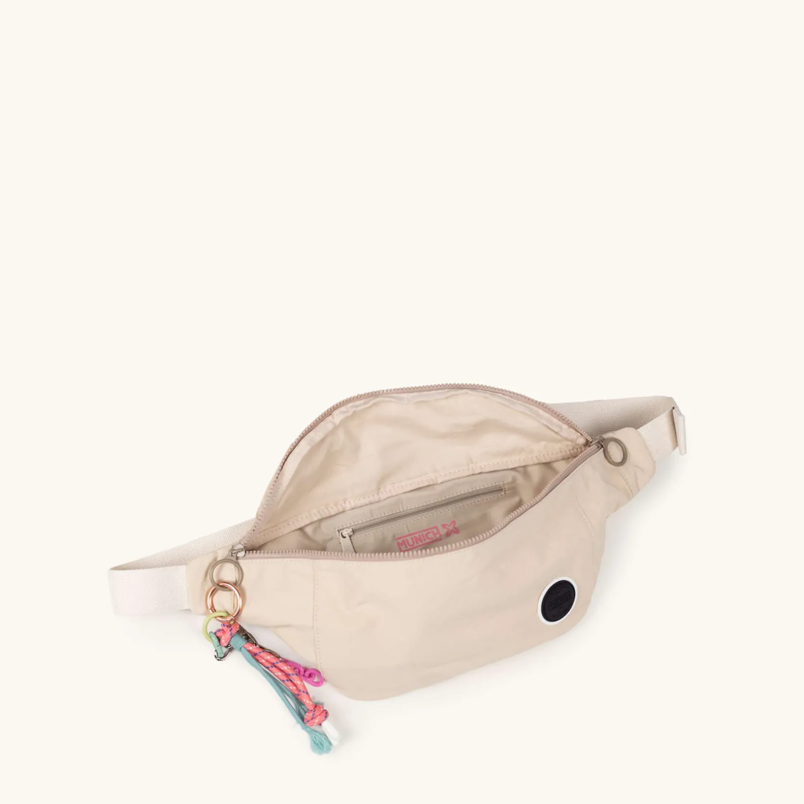 DEEP RECYCLED FW25 FANNYPACK XL C/CREAM