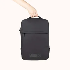 ESSENCE RECYCLED FW25 BACKPACK C/BLACK