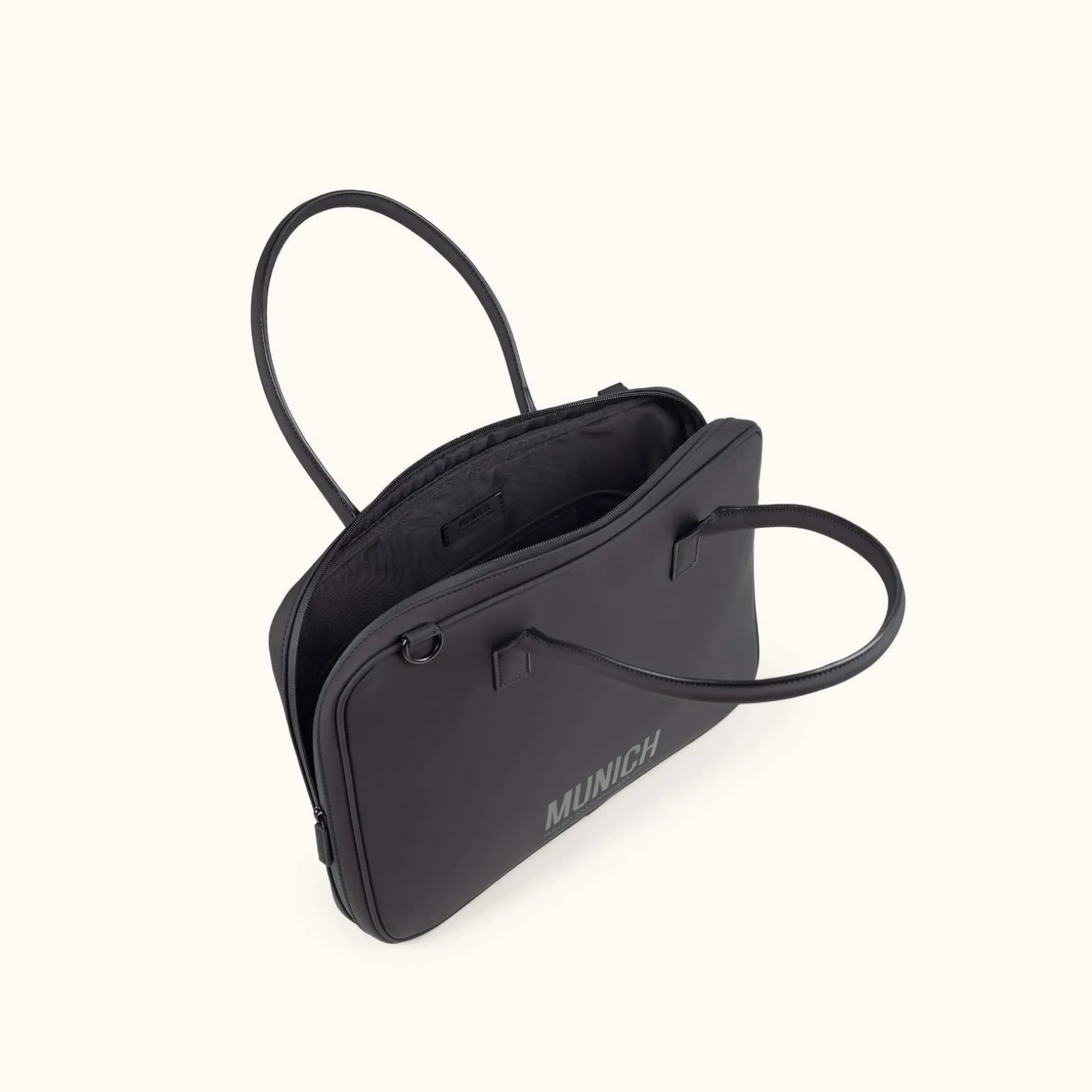 ESSENCE RECYCLED FW25 SHOPPER C/BLACK