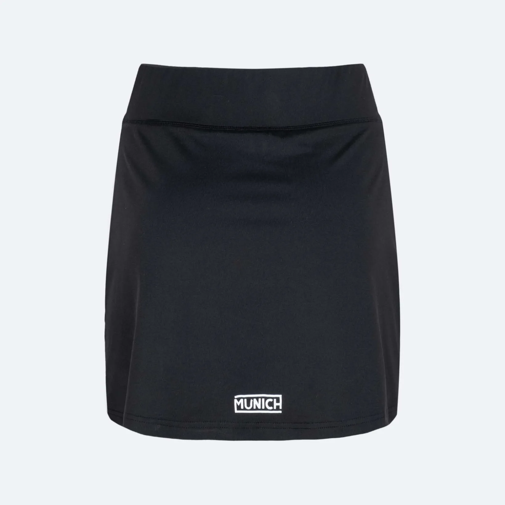 Falda MUNICH Winner de poliéster-elastano negro