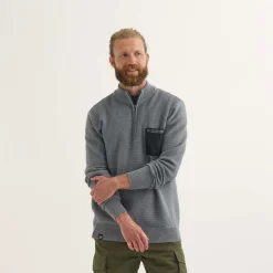 Jersey MUNICH Roma lifestyle hombre de algodón-poliéster gris