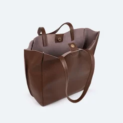 LOFT WOMAN SHOPPER C/BROWN