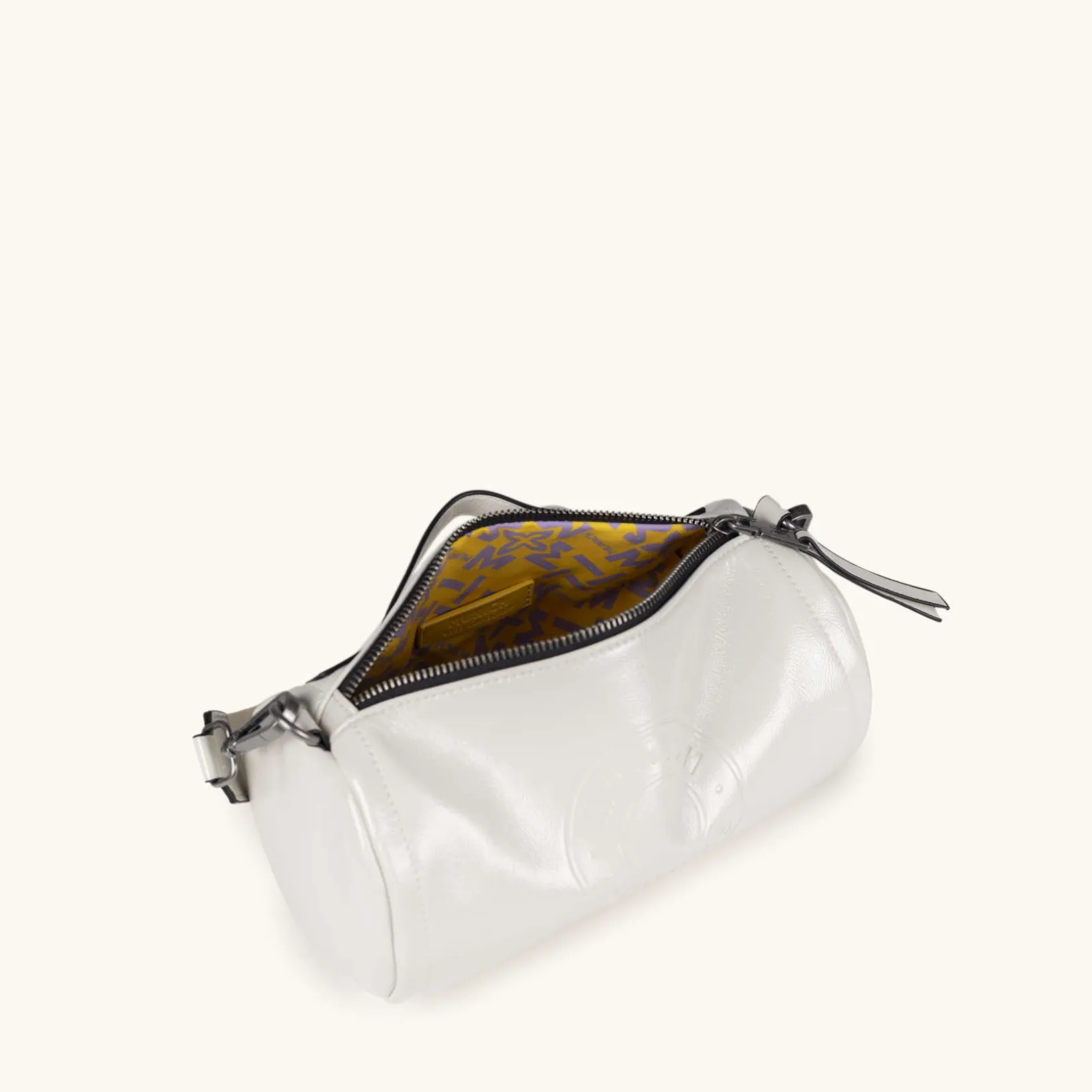 MH FW25 CROSSBODY BARREL C/WHITE