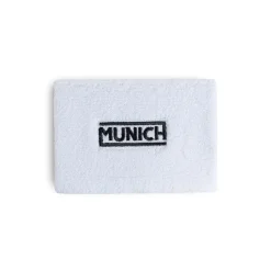 Muñequera MUNICH de algodón-latex blanco
