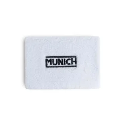 Muñequera MUNICH de algodón-latex blanco