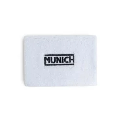 Muñequera MUNICH de algodón-latex blanco