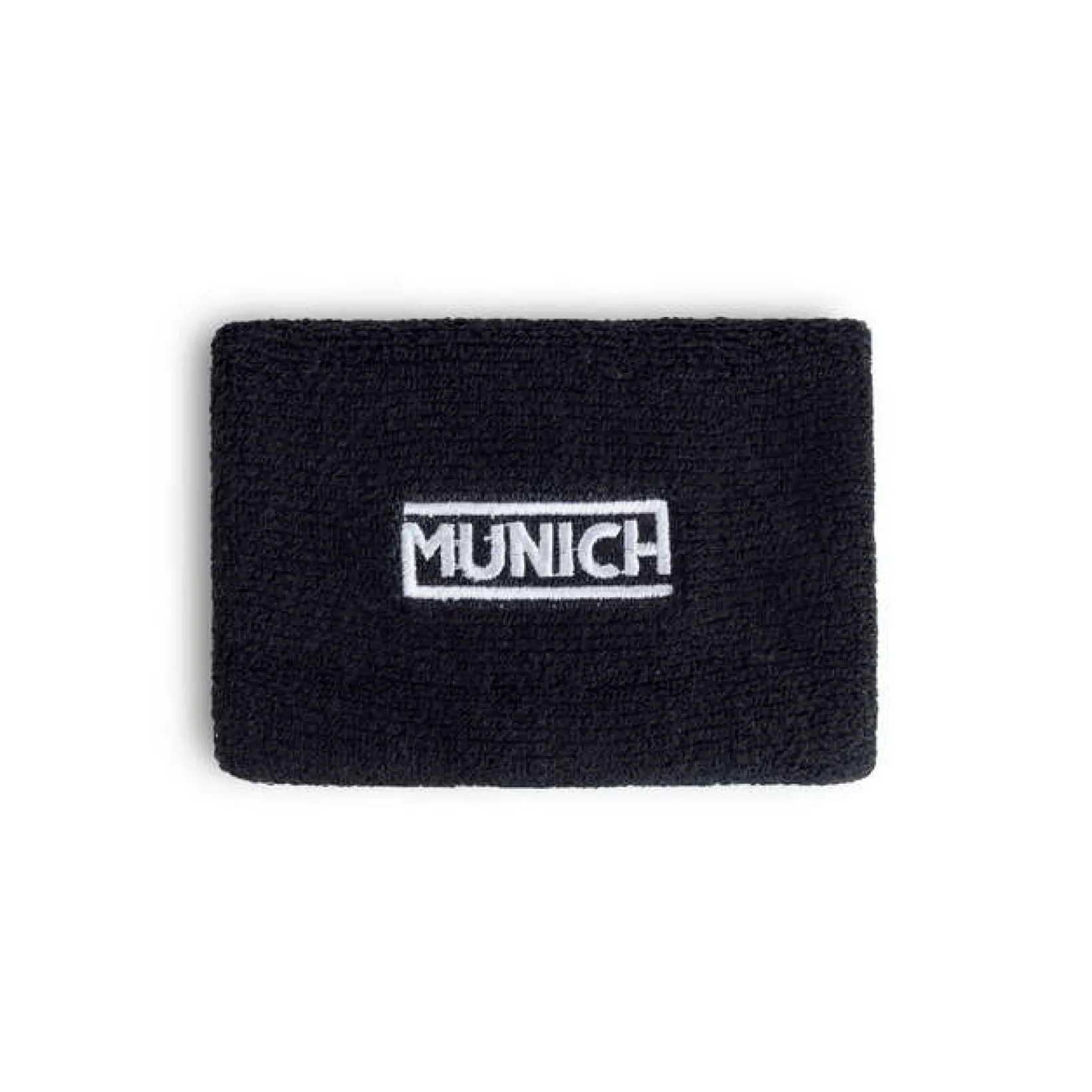 Muñequera MUNICH de algodón-latex negro