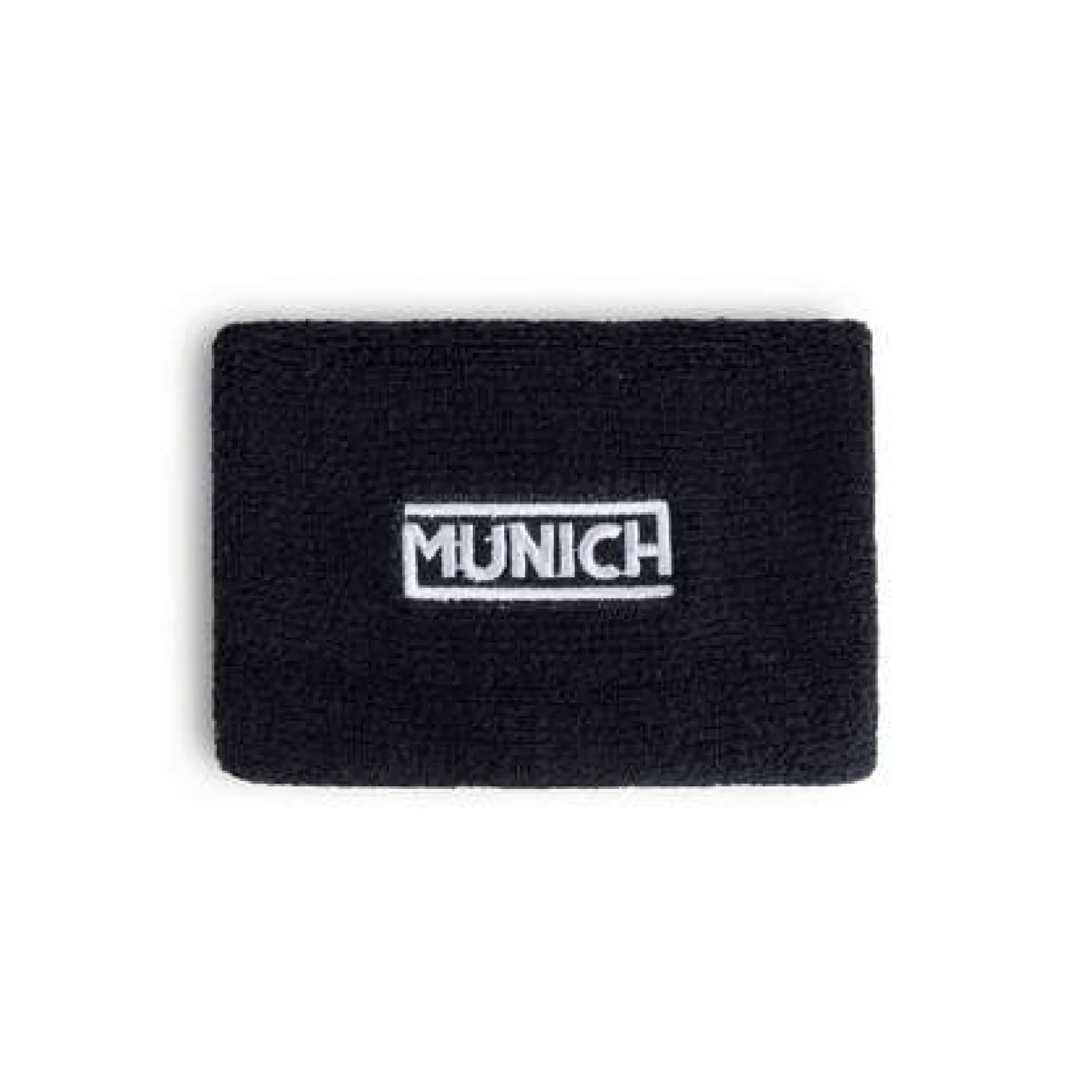 Muñequera MUNICH de algodón-latex negro