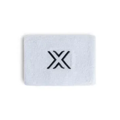 Muñequera MUNICH X de algodón-latex blanco