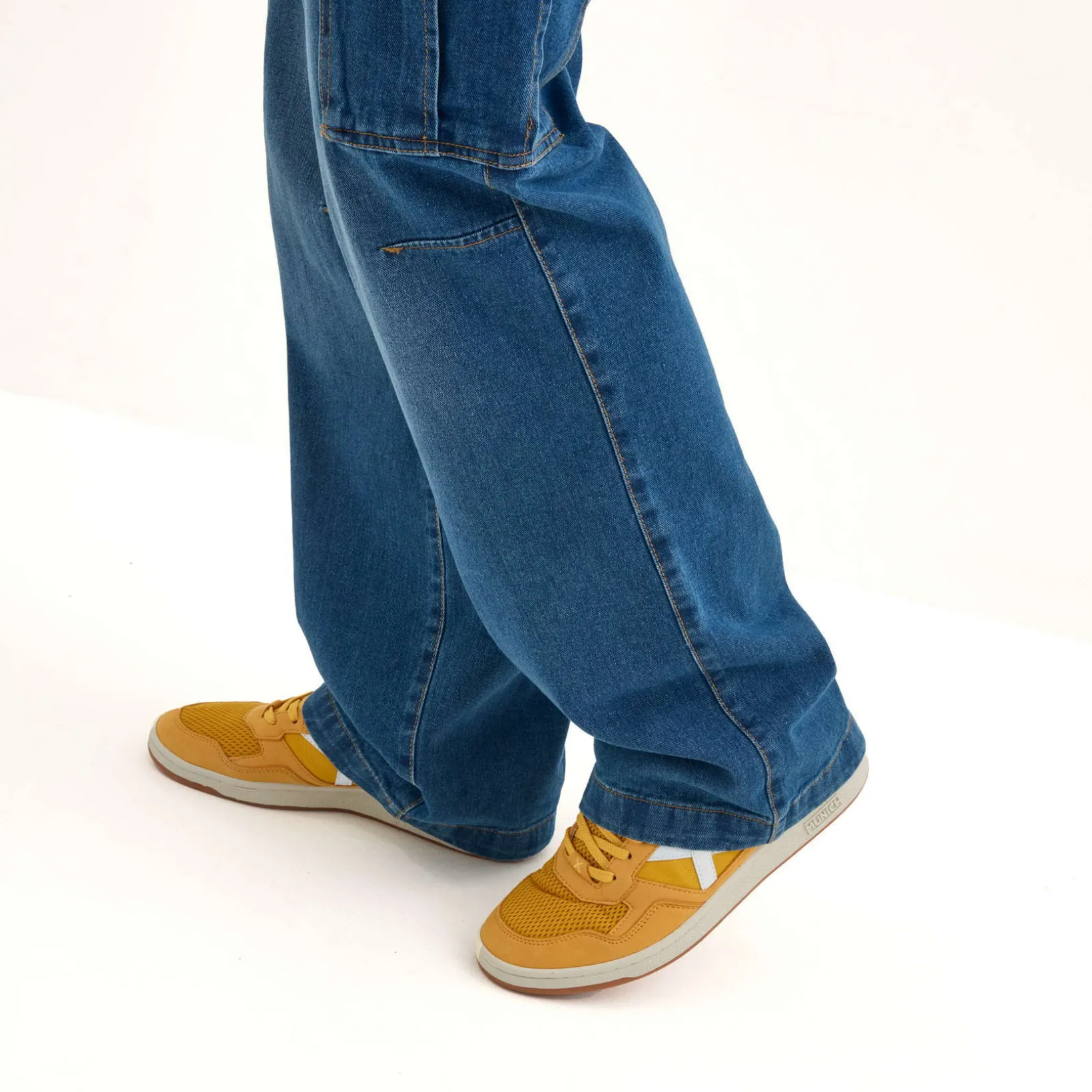 Pantalón cargo MUNICH lifesyle hombre de algodón denim