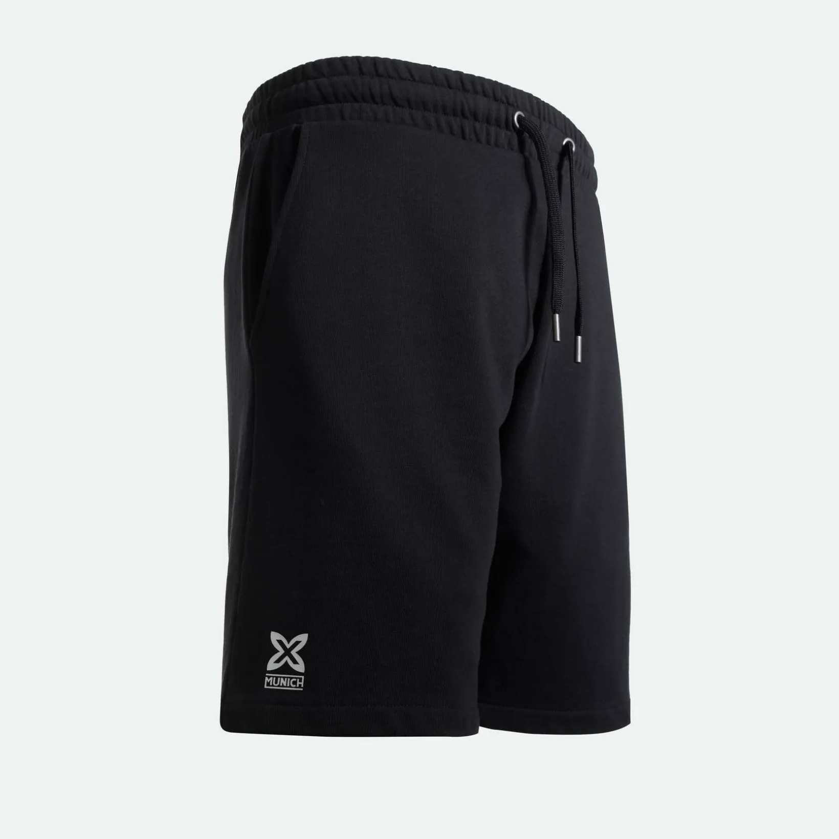 Pantalón corto MUNICH de algodón negro