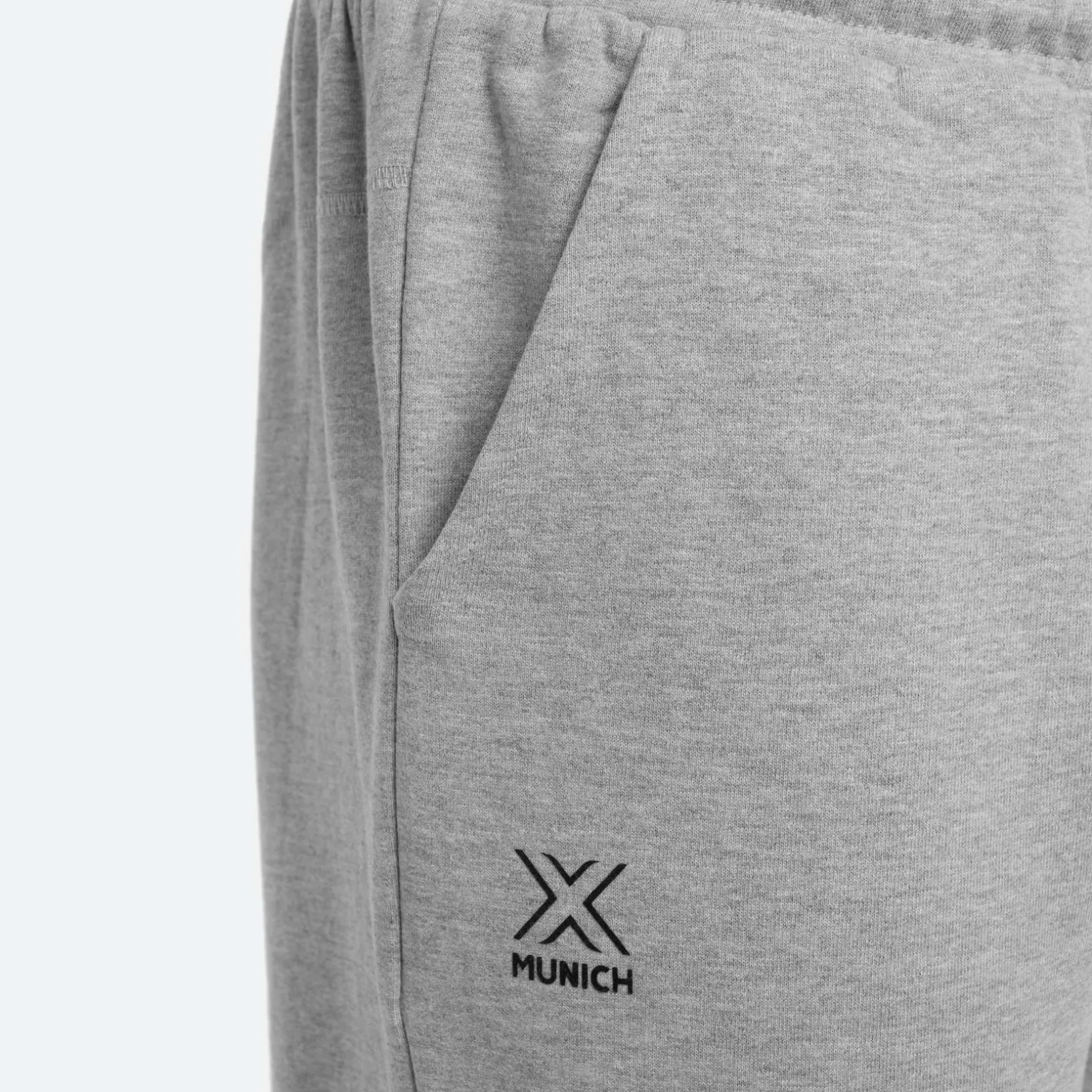 Pantalón MUNICH casual athletic de algodón gris