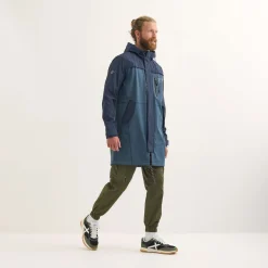 Parka MUNICH Rain lifestyle impermeable hombre de poliéster petroleo