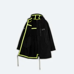 Parka MUNICH rain lifestyle de poliéster negro