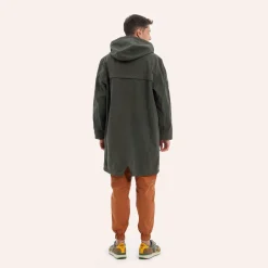 Parka MUNICH rain lifestyle de poliéster caqui