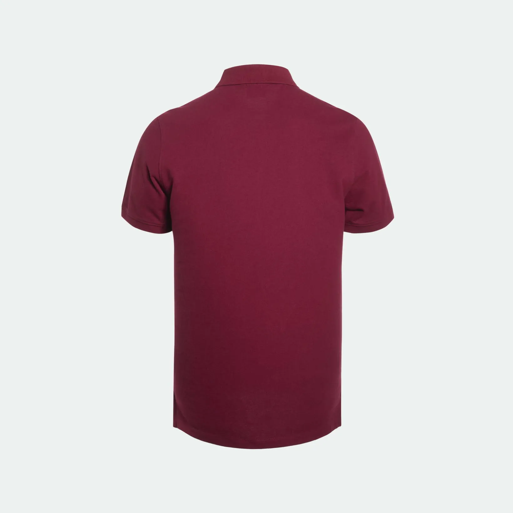 Polo MUNICH hombre de algodón burdeos