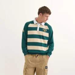 Polo MUNICH Stanford streetwear hombre de algodón orgánico verde