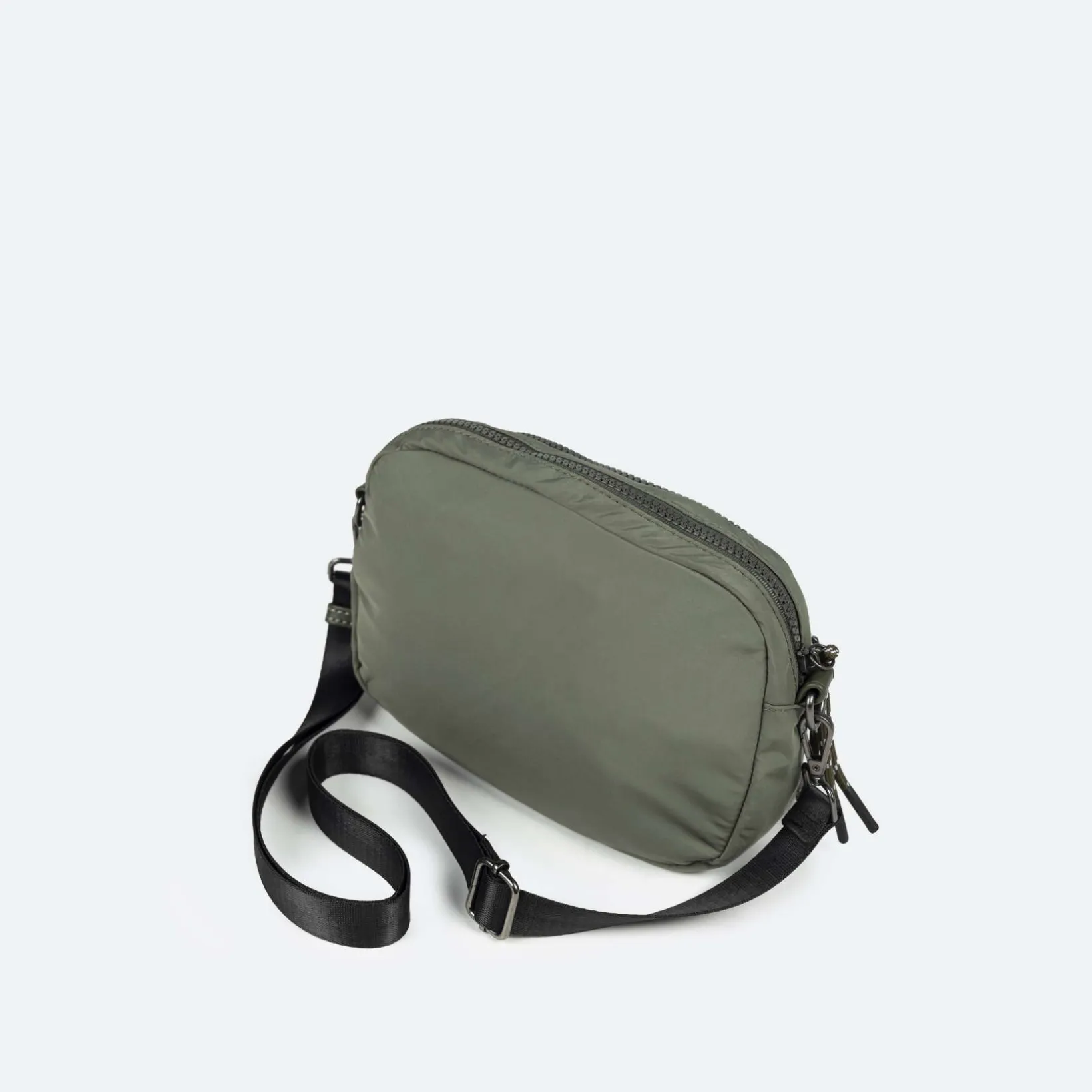 SHALLOW CROSSBODY CAMERA C/GREEN