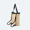 SHALLOW TOTE BACKPACK C/BEIGE
