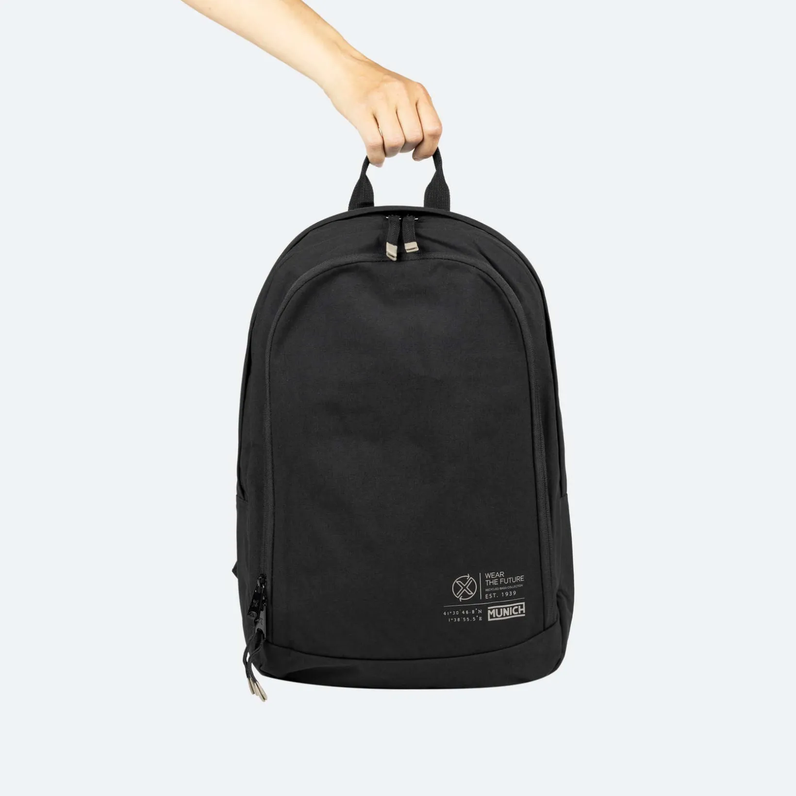 TECA RECYCLED BACKPACK C/BLACK