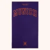 Toalla MUNICH court de algodón lila