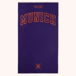 Toalla MUNICH court de algodón lila