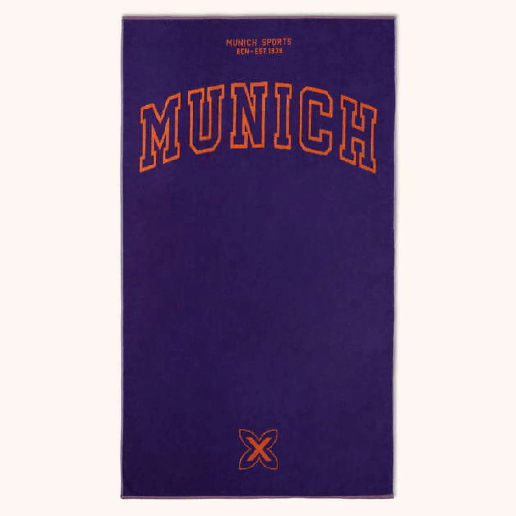 Toalla MUNICH court de algodón lila