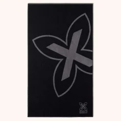 Toalla MUNICH de algodón negra