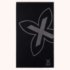 Toalla MUNICH de algodón negra